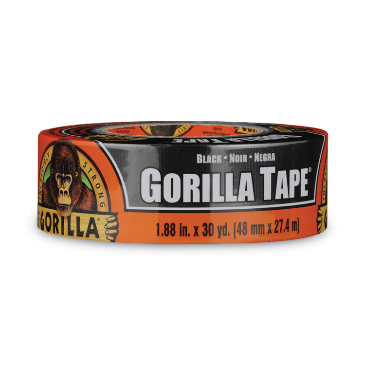 Gorilla - Gorilla Tape, 3" Core, 1.88" x 30 yds, Black