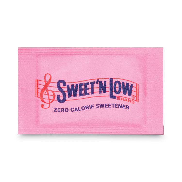 Sweet'N Low - Zero Calorie Sweetener, 1 g Packet, 400 Packet/Box, 4 Box/Carton