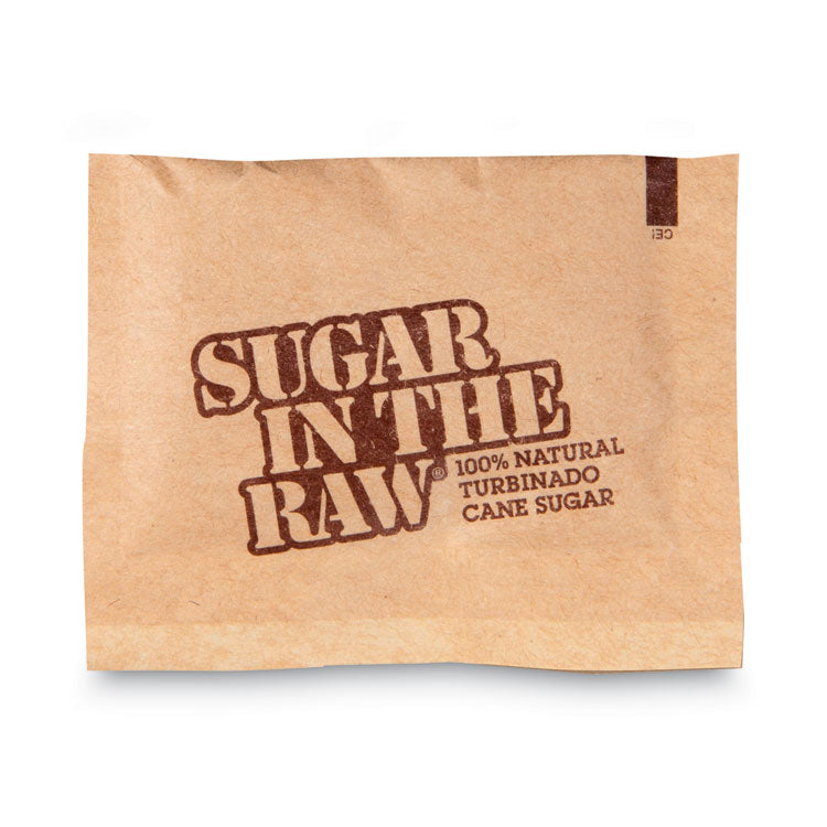 Sugar in the Raw - Sugar Packets, 0.2 oz Packets, 200 Packets/Box, 2 Boxes/Carton