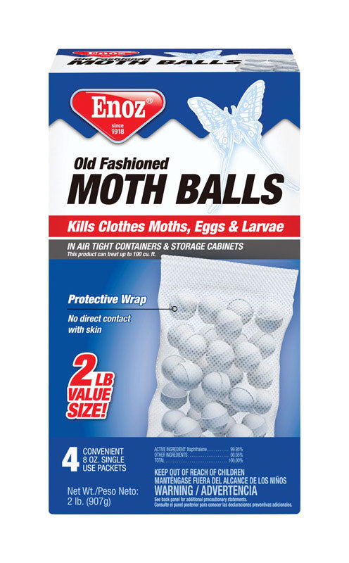 ENOZ - Enoz Moth Balls 32 oz - Case of 12