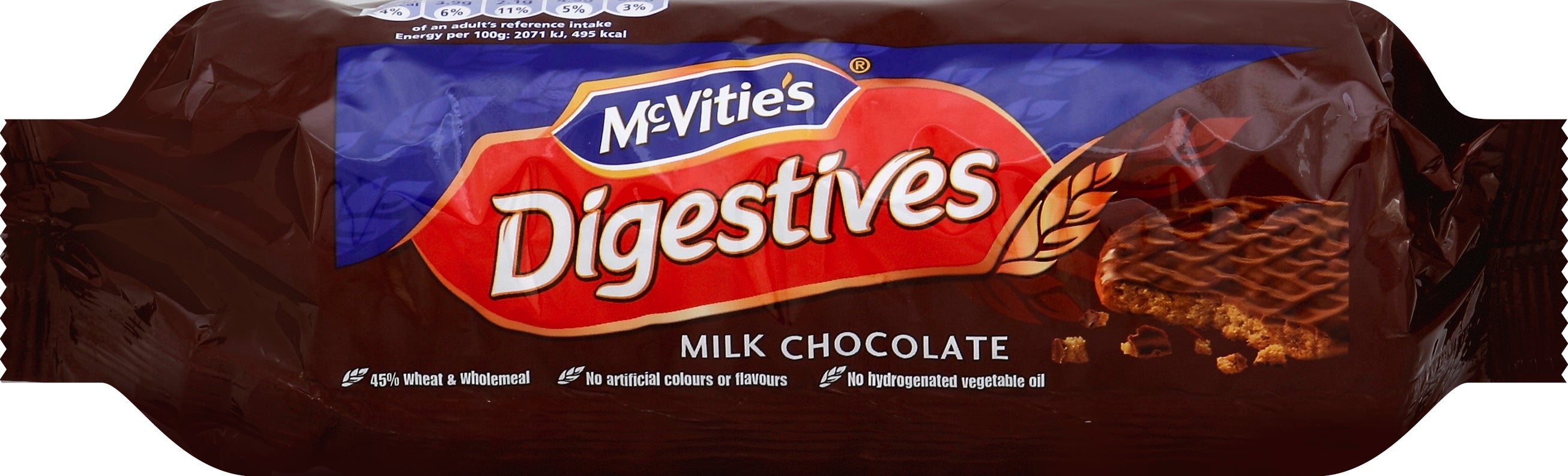 McVitie's Digestives Milk Chocolate - Case of 15 - 10.5 oz