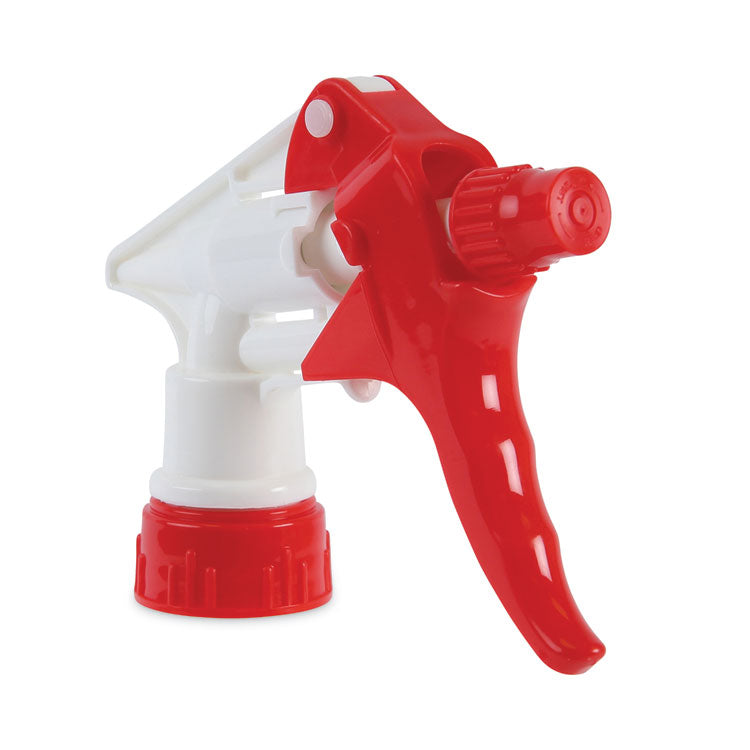 Boardwalk - Trigger Sprayer 250, 9.25" Tube Fits 32 oz Bottles, Red/White, 24/Carton