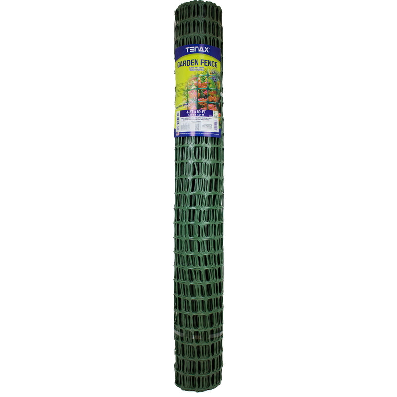 TENAX - Tenax 4 ft. H X 50 ft. L Polypropylene Garden Fence Green