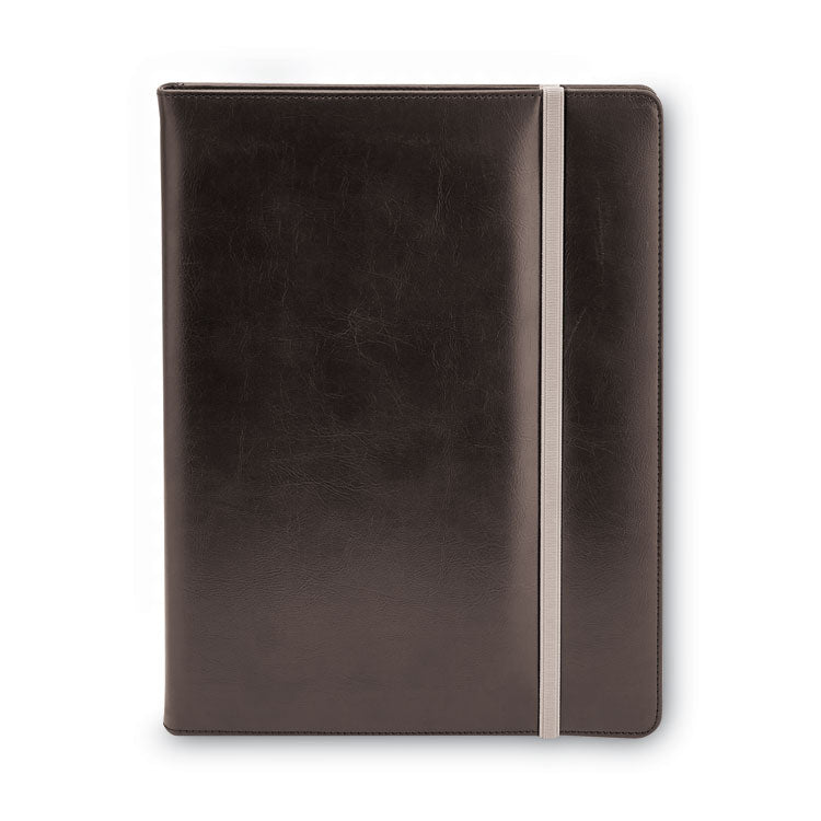 Universal - Padfolio, 8 1/2 x 11, Vinyl, Black