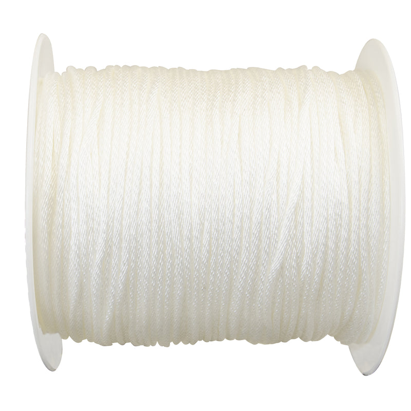 WELLINGTON - Wellington 1/8 in. D X 600 ft. L White Solid Braided Nylon Rope