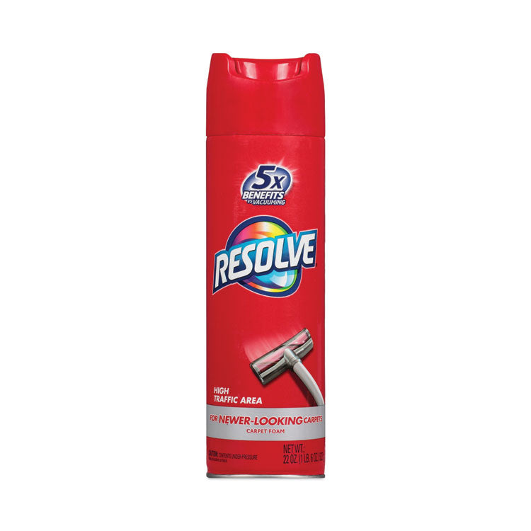 RESOLVE - Foam Carpet Cleaner, Foam, 22 oz Aerosol Spray