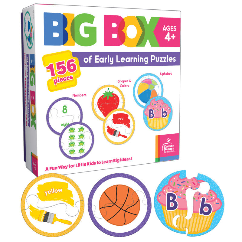KEY EDUCATION PUBLISHING - Big Box of Early Learning Puzzles