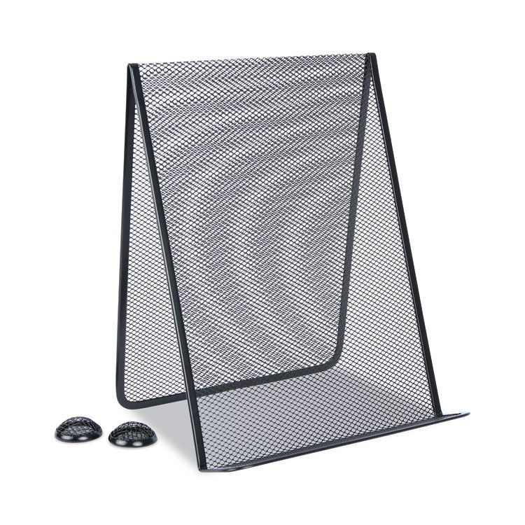 Universal - Metal Mesh Document Holder Free Standing, 35 Sheet Capacity, Metal, Black