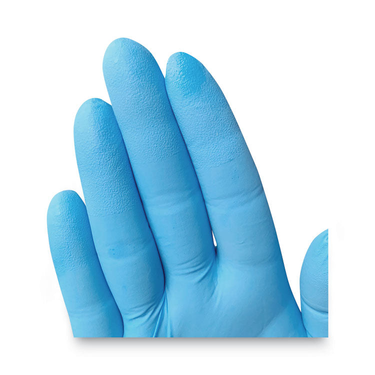 KleenGuard - G10 Comfort Plus Blue Nitrile Gloves, Light Blue, Medium, 100/Box