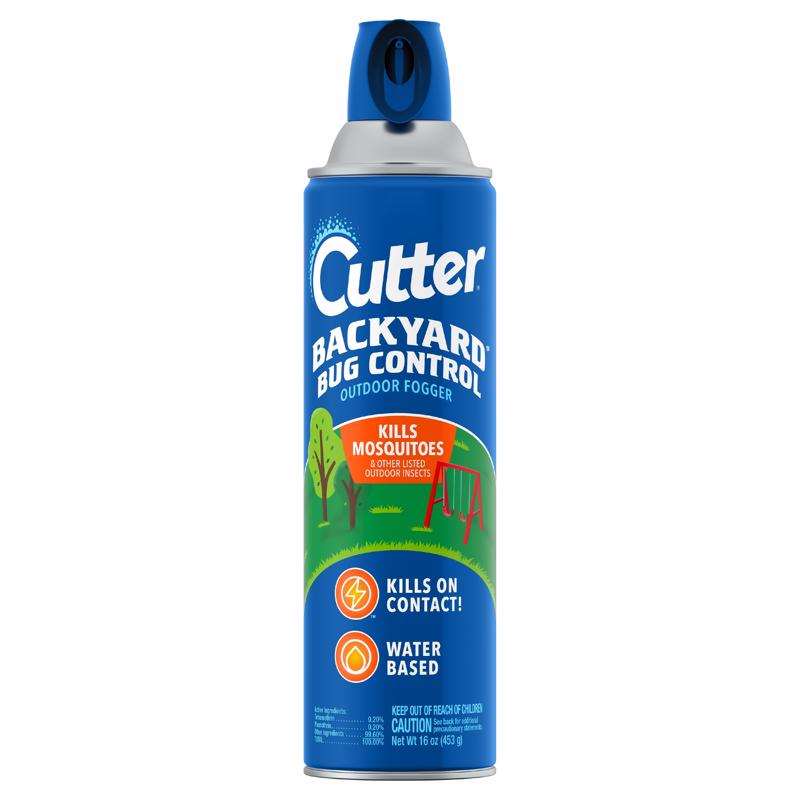 CUTTER - Cutter Backyard Insect Killer Fog 16 oz - Case of 12