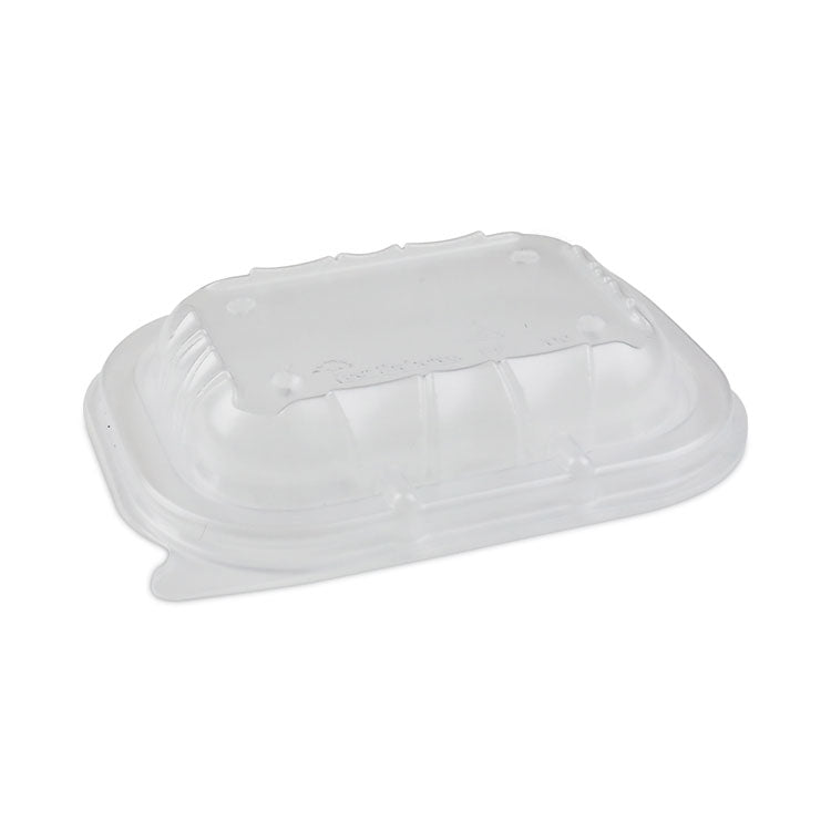 Pactiv Evergreen - EarthChoice Entree2Go Takeout Container Vented Lid, 5.65 x 4.25 x 0.93, Clear, Plastic, 600/Carton