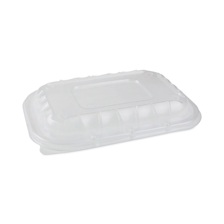 Pactiv Evergreen - EarthChoice Entree2Go Takeout Container Vented Lid, 8.67 x 5.75 x 0.98, Clear, Plastic, 300/Carton