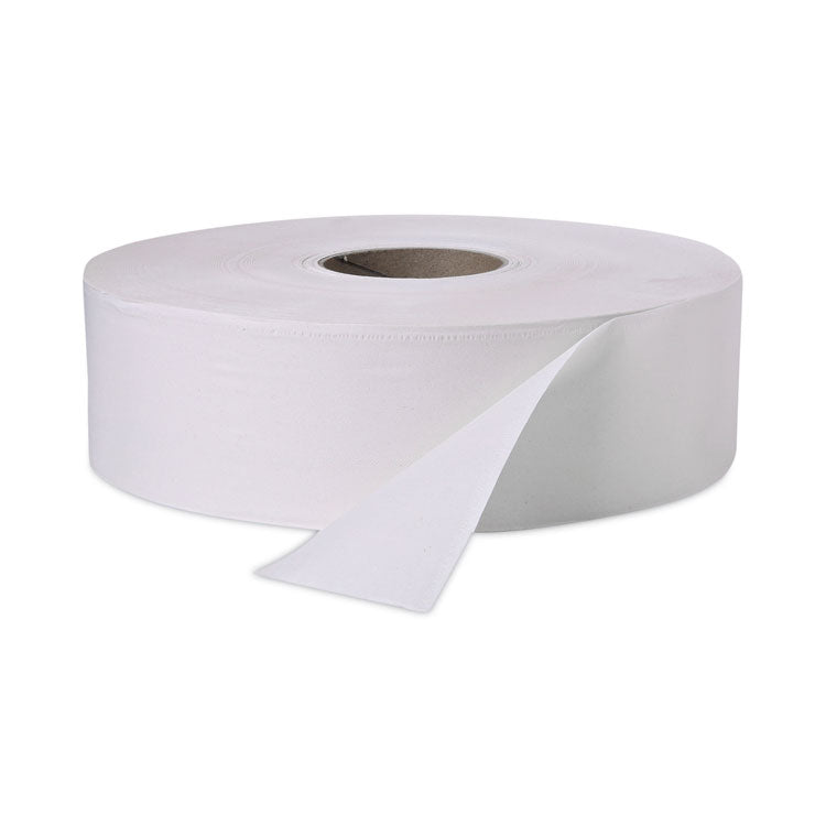 Windsoft - Jumbo Roll Bath Tissue, Septic Safe, 2 Ply, White, 3.4" x 1,000 ft, 12 Rolls/Carton