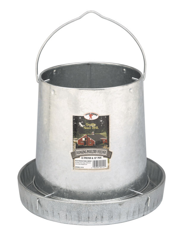 LITTLE GIANT - Little Giant 12 lb Hanging Feeder For Poultry - Case of 6