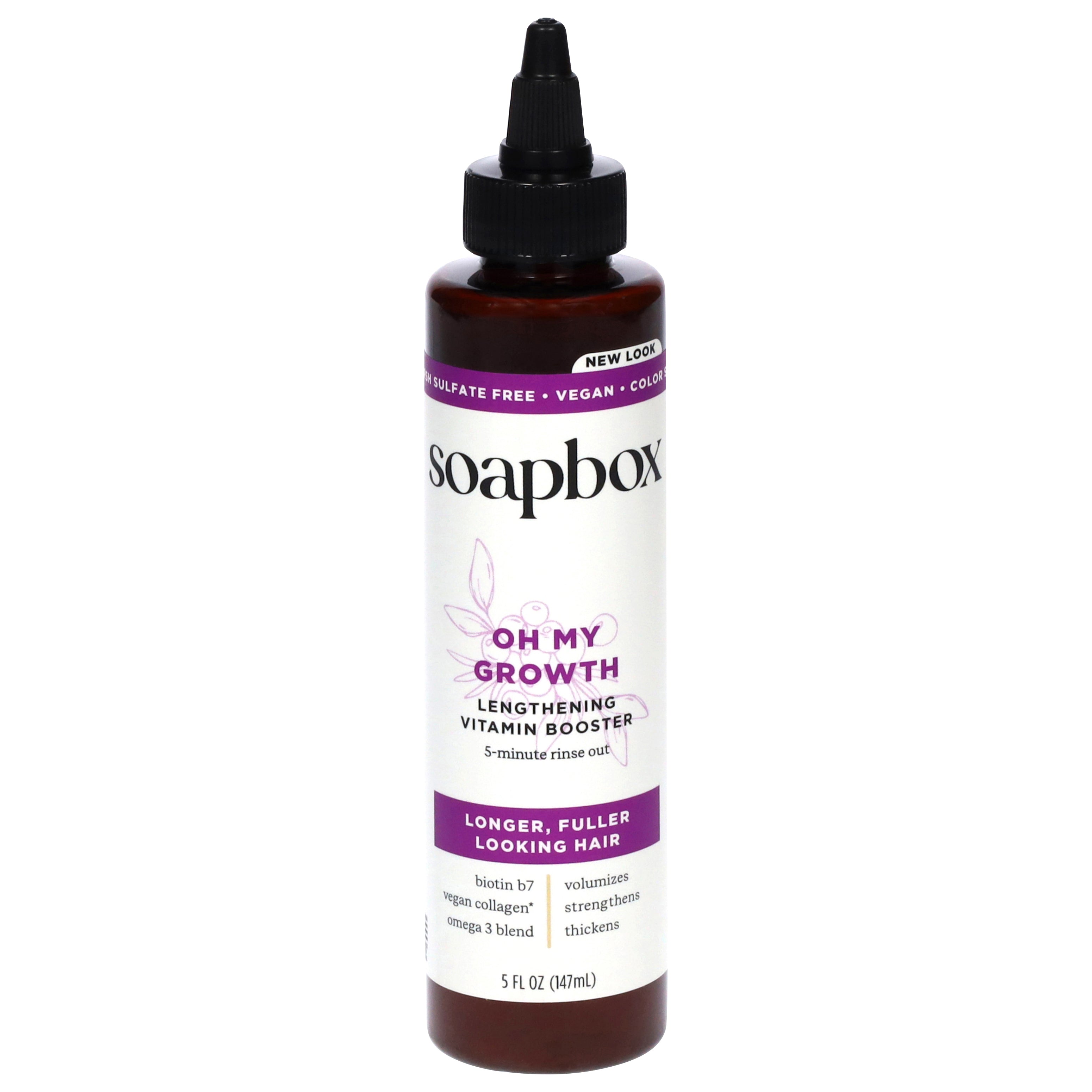 Soapbox Lengthening Vitamin Booster 5 fl oz - Case of 1