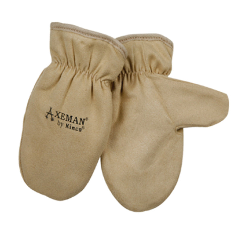 KINCO - Kinco Axeman Unisex Outdoor Work Mittens Brown Youth 1 pair