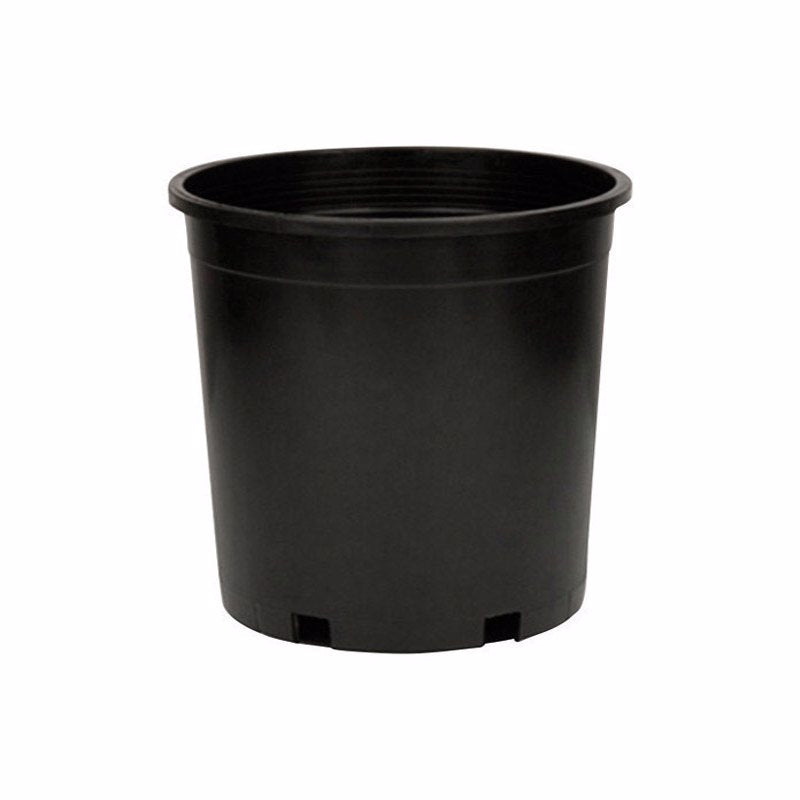 HC COMPANIES - HC Companies 11-1/2 in. H X 11 in. D Plastic Basic Nursery Container Black