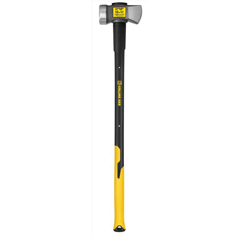 COLLINS - Collins 10 lb Steel Sledge Hammer 35 in. Fiberglass Handle [MD-10DF-C]