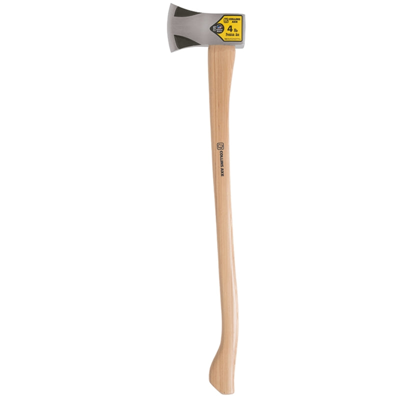 COLLINS - Collins 4 lb Single Bit Splitting Axe 35 in. Wood Handle