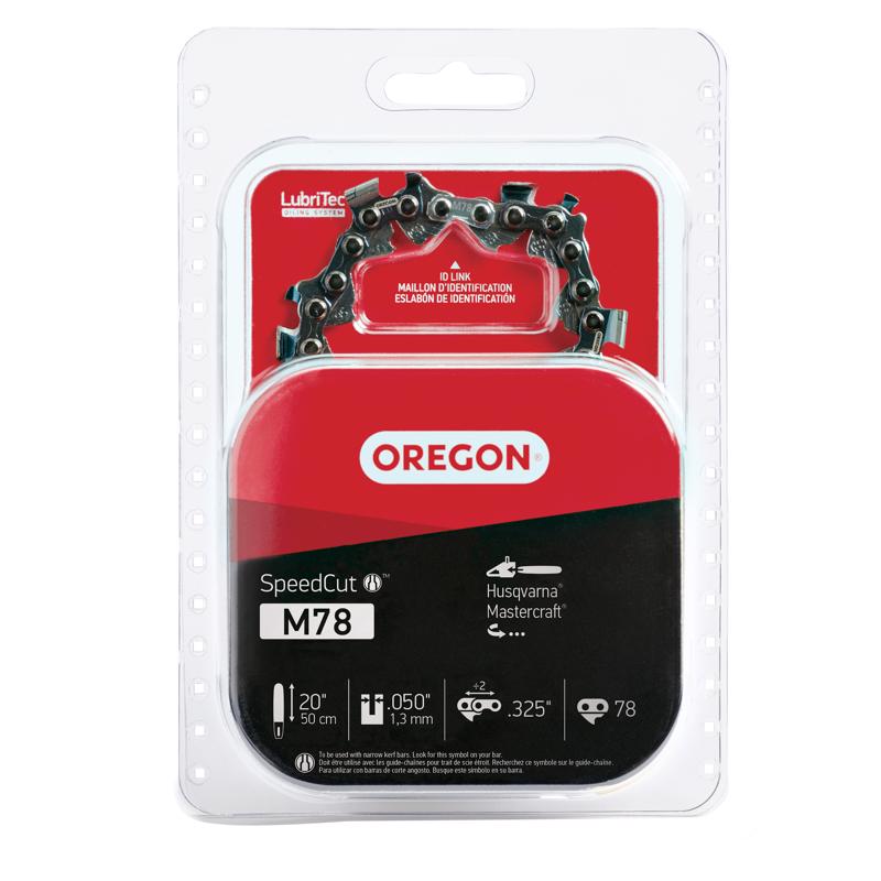 OREGON - Oregon SpeedCut M78 20 in. 78 links Chainsaw Chain