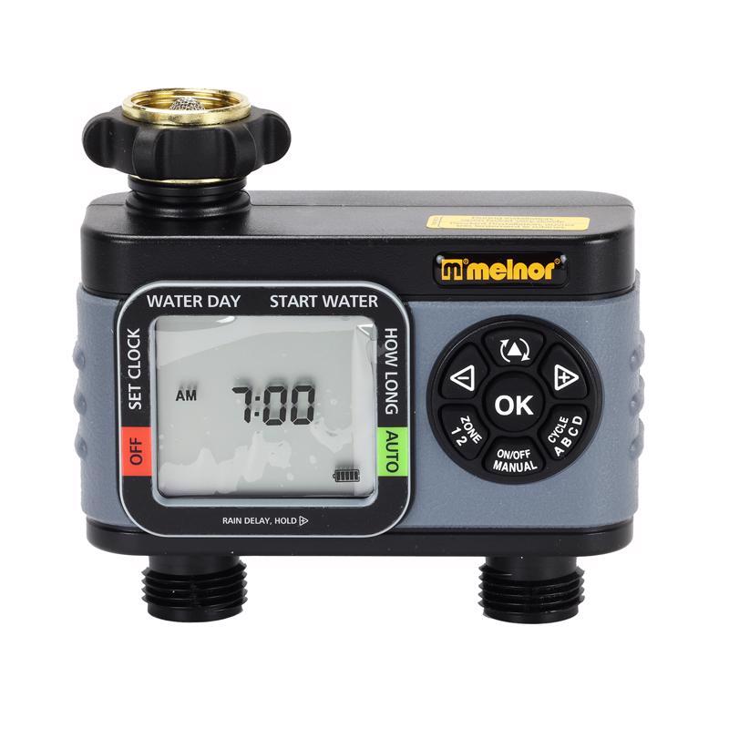 MELNOR - Melnor HydroLogic Programmable 2 Zone Digital Water Timer