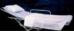 Allcare Inc - Stretcher Sheet Fitted 30 X 72 Inch Blue Disposable [50/CS]