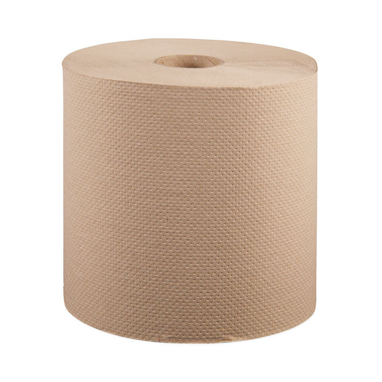 Windsoft - Hardwound Roll Towels, 8" x 800 ft, Natural, 6 Rolls/Carton