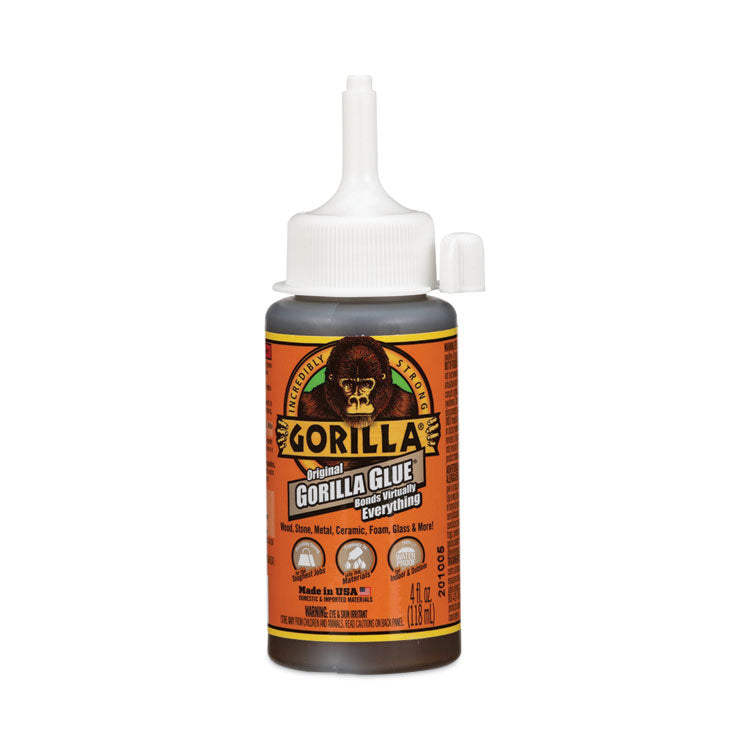 Gorilla - Original Formula Glue, 4 oz, Dries Light Brown