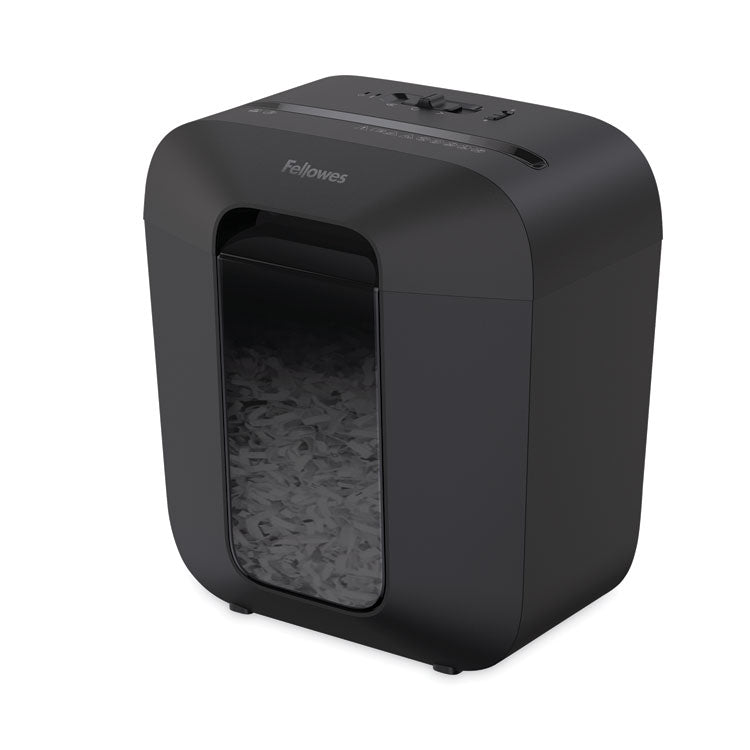 Fellowes - Powershred LX25 Cross-Cut Shredder, 6 Manual Sheet Capacity