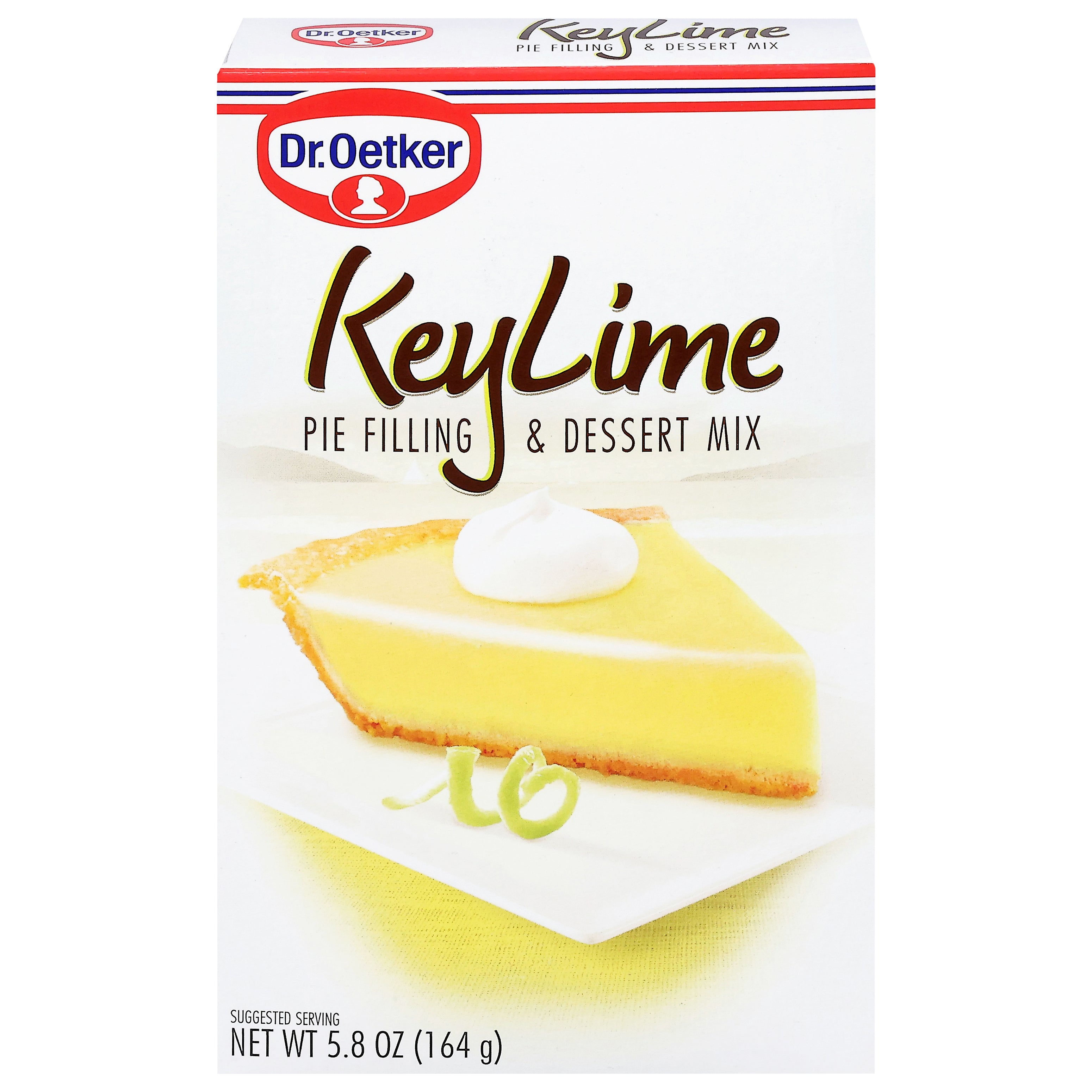 Dr. Oetker Keylime Pie Filling & Dessert Mix 5.8 oz - Case of 12