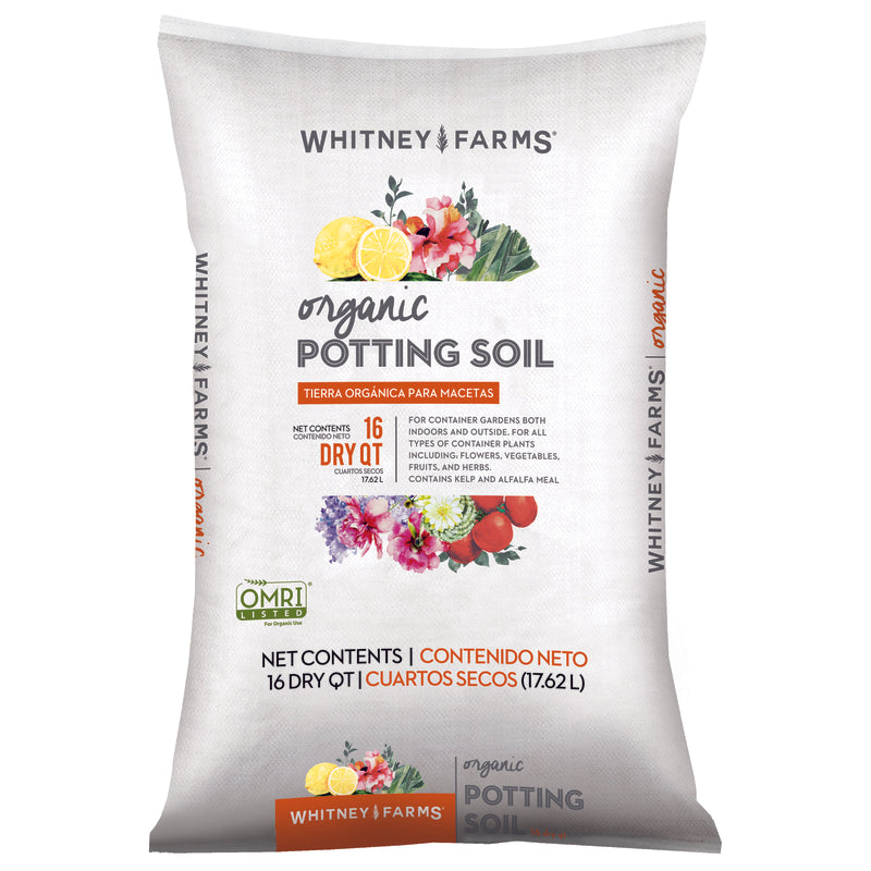 WHITNEY FARMS - Whitney Farms Organic All Purpose Potting Soil 16 qt