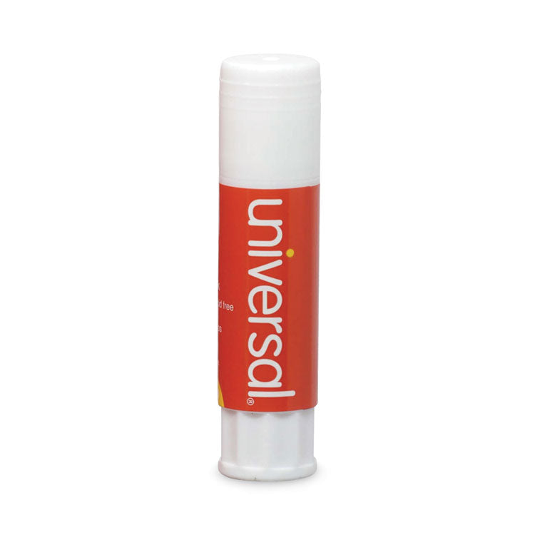 Universal - Glue Stick, 0.28 oz, Applies and Dries Clear, 12/Pack