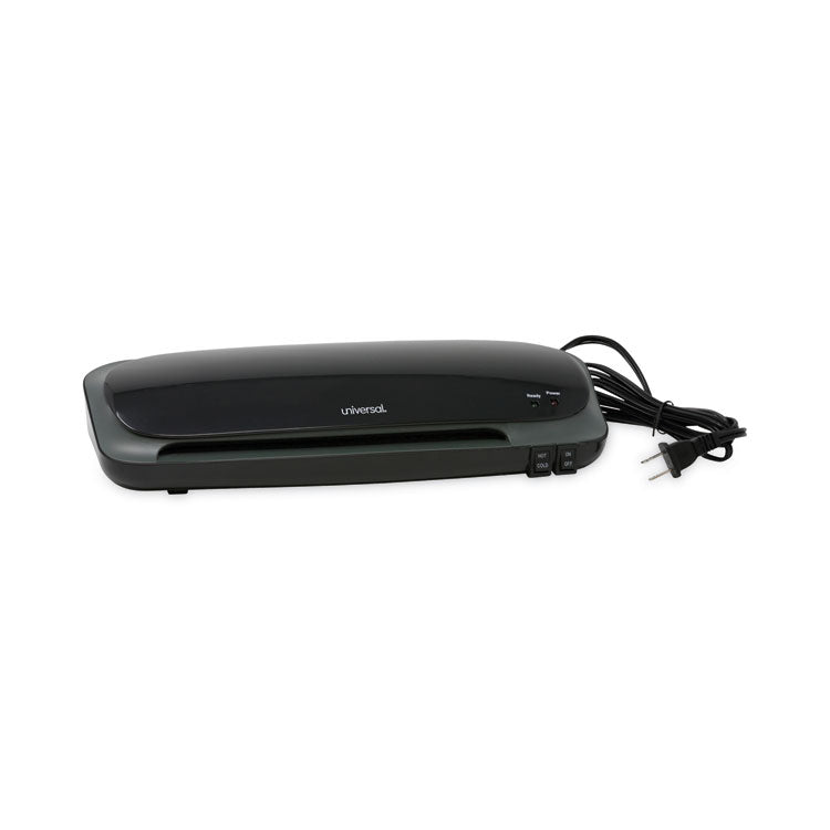 Universal - Deluxe Desktop Laminator, Two Rollers, 9" Max Document Width, 5 mil Max Document Thickness