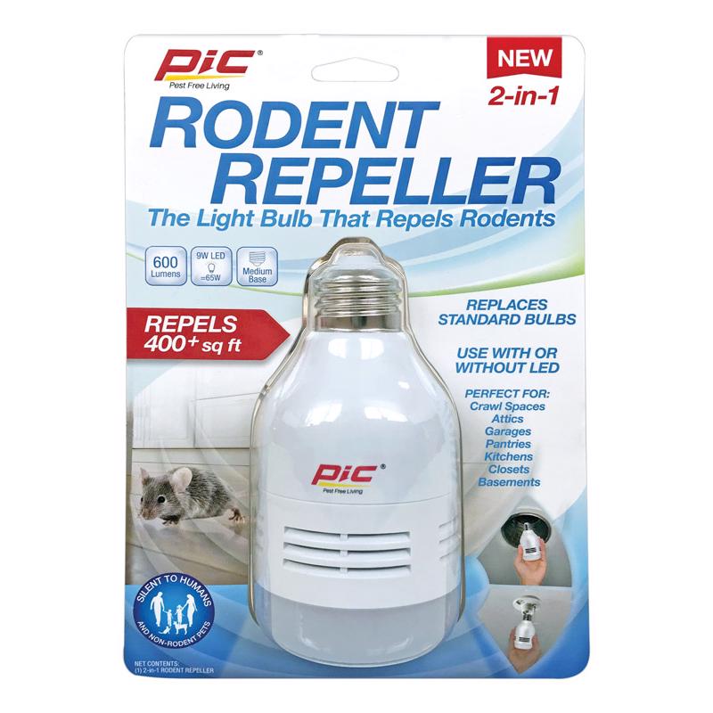 PIC - PIC Plug-In Electronic Pest Repeller For Rodents 1 pk - Case of 3