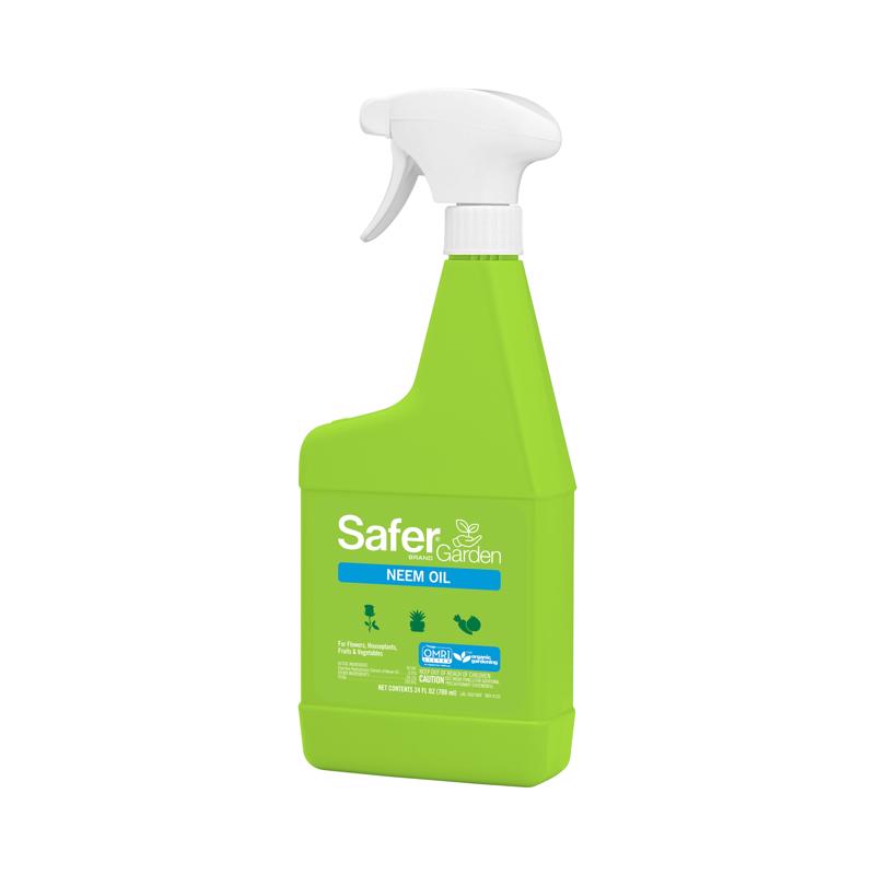 SAFER BRAND - Safer Brand Neem Oil Organic Insect Killer Liquid 24 oz - Case of 6