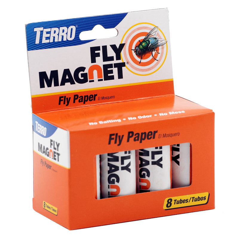 TERRO - TERRO Fly Magnet Fly Paper 8 pk - Case of 4