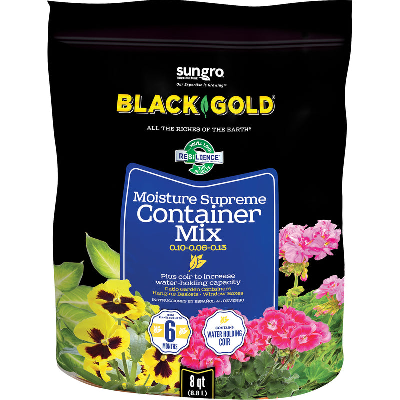 BLACK GOLD - Black Gold Flower and Plant Potting Mix 8 qt
