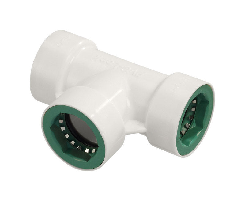 ORBIT - Orbit PVC-Lock 3/4 in. Push X 3/4 in. D Push Plastic Tee Connector