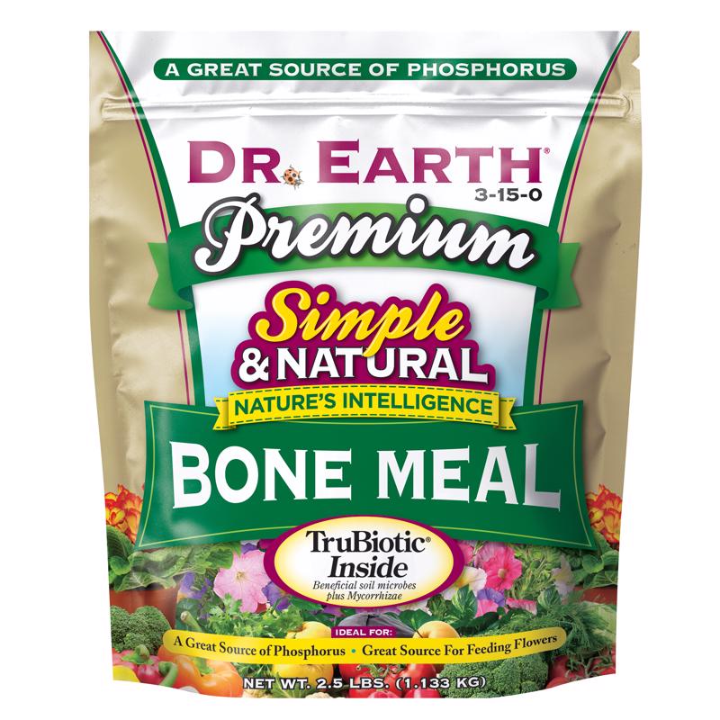 DR. EARTH - Dr. Earth Pure & Natural Organic Granules Bone Meal 2.5 lb [718]
