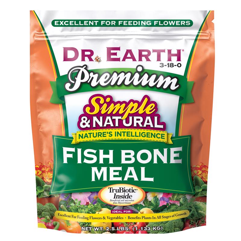 DR. EARTH - Dr. Earth Pure & Natural Organic Granules Bone Meal 2.5 lb [722]