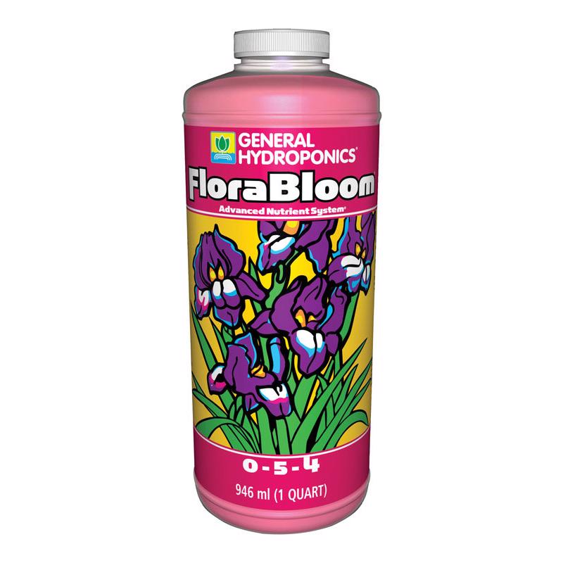 GENERAL HYDROPONICS - General Hydroponics FloraBloom Liquid Nutrient System 1 qt