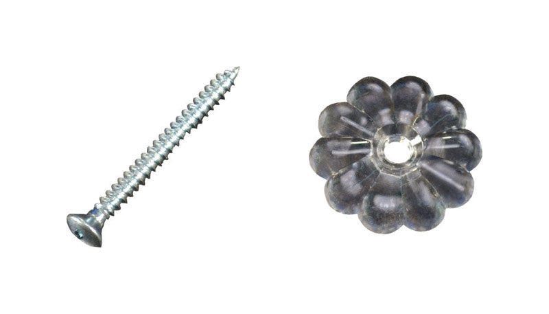 US HARDWARE - US Hardware RV Rosette Button 24 pk [D-140B]