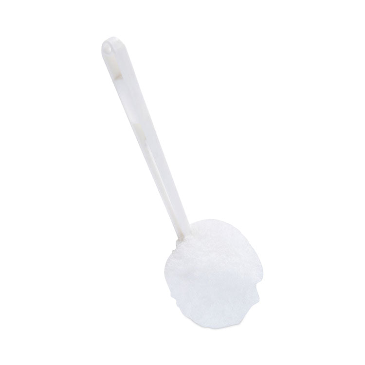 Boardwalk - Deluxe Bowl Mop, 10" Handle, 2" Mop Head, White, 25/Carton