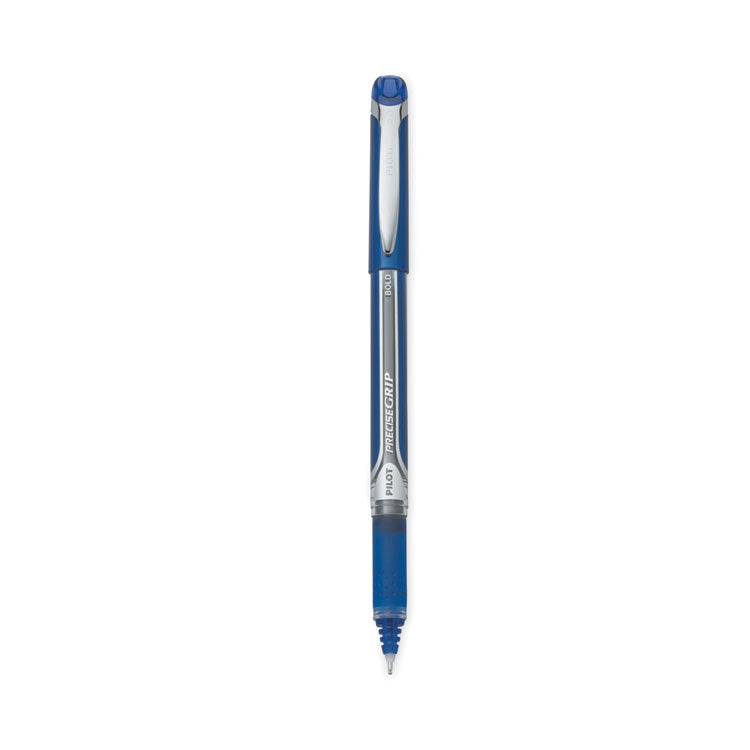 Pilot - Precise Grip Roller Ball Pen, Stick, Bold 1 mm, Blue Ink, Blue Barrel