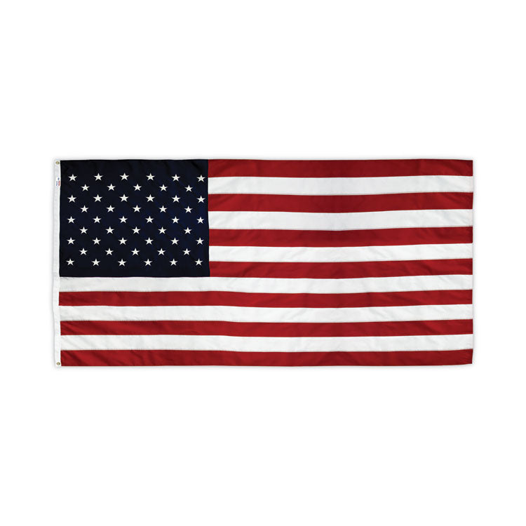 Advantus - All-Weather Outdoor U.S. Flag, 96" x 60", Heavyweight Nylon