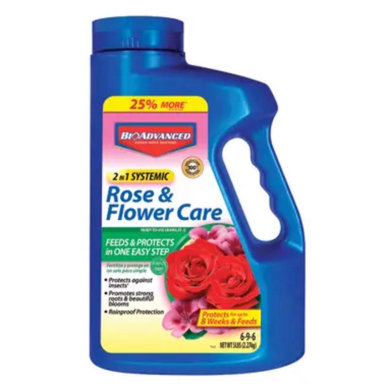 BIOADVANCED - BioAdvanced Rose & Flower Care Granules Plant Food 5 lb