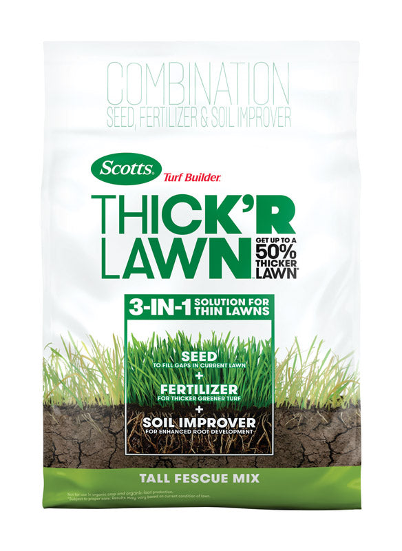 SCOTTS - Scotts Turf Builder ThickR Lawn All-Purpose Lawn Fertilizer For Tall Fescue Grass 4000 sq ft