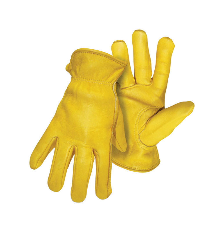 BOSS - Boss Men's Indoor/Outdoor Driver Gloves Yellow XL 1 pair