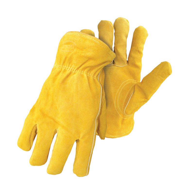 BOSS - Boss Therm Men's Indoor/Outdoor Insulated Driver Gloves Yellow L 1 pair