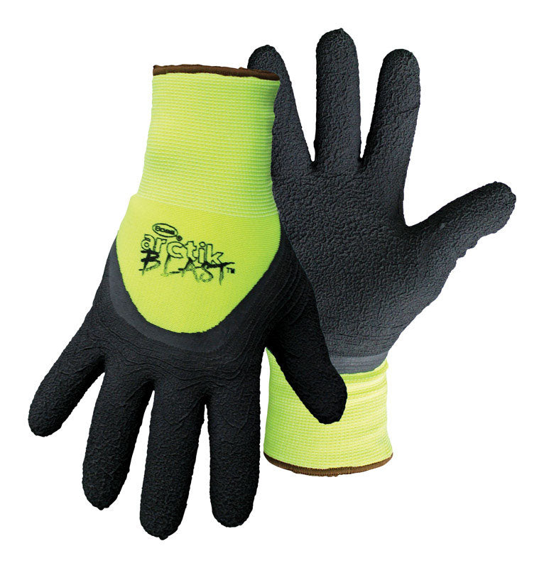 BOSS - Boss Arctik Blast Men's Indoor/Outdoor Hi-Viz Gloves Green XL 1 pair